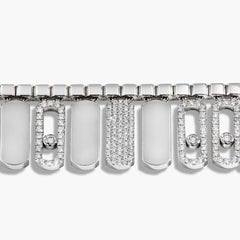 Messika Imperial Move Diamond Choker Necklace in 18K White Gold