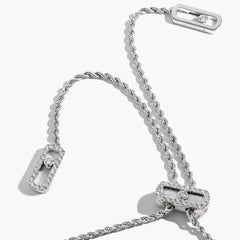 Messika Imperial Move Diamond Choker Necklace in 18K White Gold