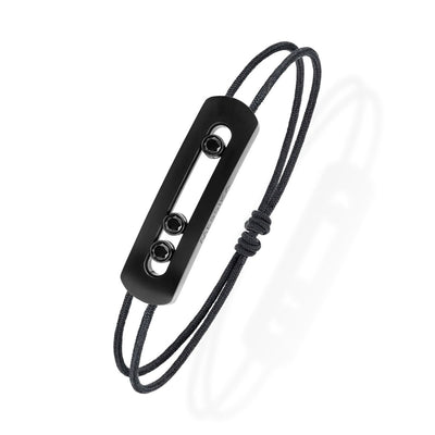 Messika Move Black Titanium Black Diamond Cord Bracelet - Messika product