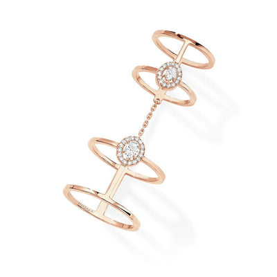 Messika Glam'Azone Diamond Double Ring - Messika product