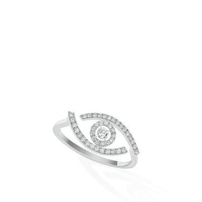 Messika Lucky Evil Eye Pavé Diamond Ring - Messika product