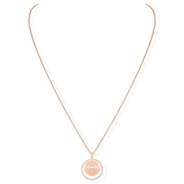 Messika Lucky Move MM Diamond Circle Necklace