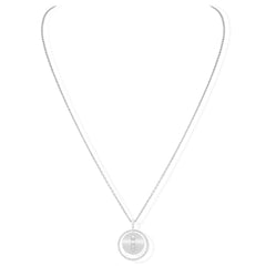 Messika Lucky Move MM Diamond Circle Necklace