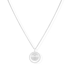 Messika Lucky Move MM Diamond Circle Necklace
