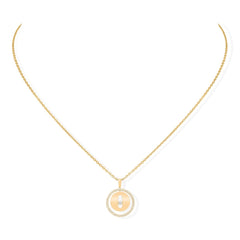 Messika Lucky Move PM Diamond Circle Necklace