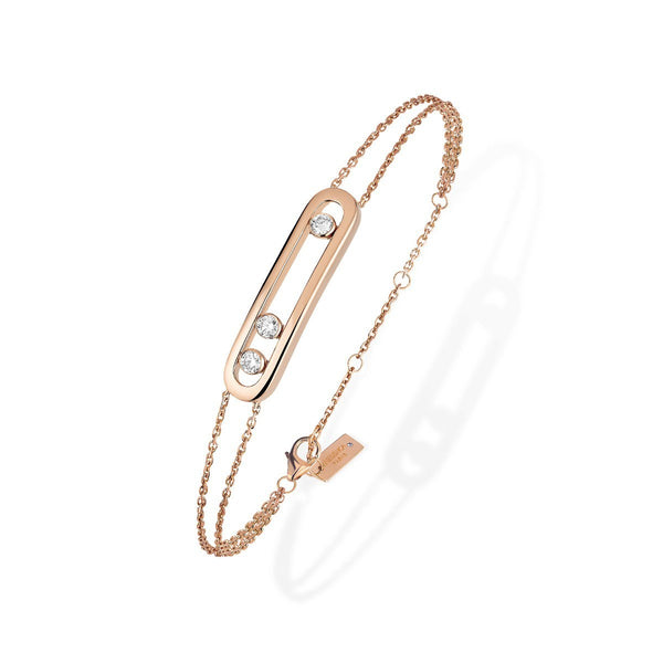 Messika Move Classique Cage Chain Bracelet in 18K Gold –