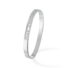 Messika Move Noa Thin Pavé Diamond Bangle