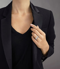 Messika Move Romane Pavé Diamond Band Ring