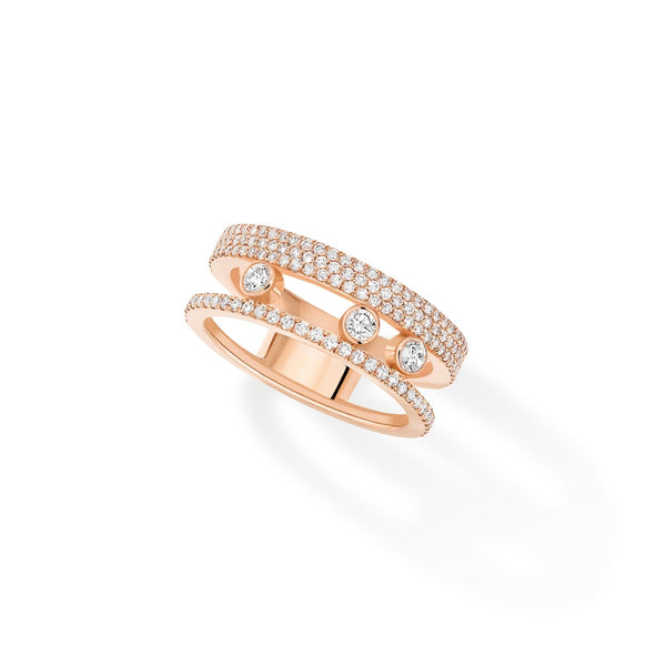 Messika Move Romane Pavé Diamond Band Ring