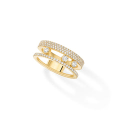 Messika Move Romane Pavé Diamond Band Ring