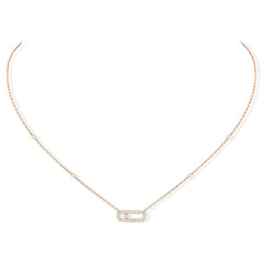 Messika Move Uno Pavé Diamond Necklace
