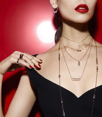 Messika Move Uno Diamond Station Necklace