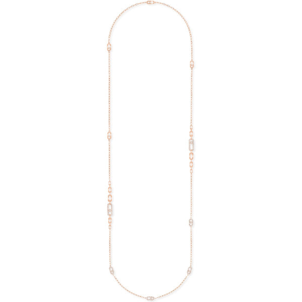 Messika Move Uno Diamond Station Necklace