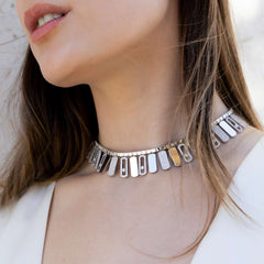 Messika Imperial Move Diamond Choker Necklace in 18K White Gold