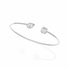 Messika My Twin Toi & Moi Thin Diamond Cuff