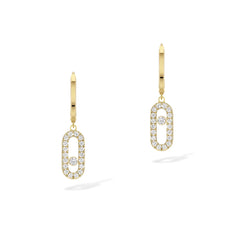 Messika Move Uno Pave Diamond Hoops