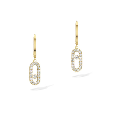 Messika Move Uno Pave Diamond Hoops - Messika product