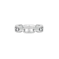 Messika Move Uno Multi Pave Diamond Ring