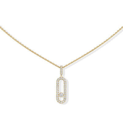 Messika Move Uno Pave LM Diamond Necklace - Messika product