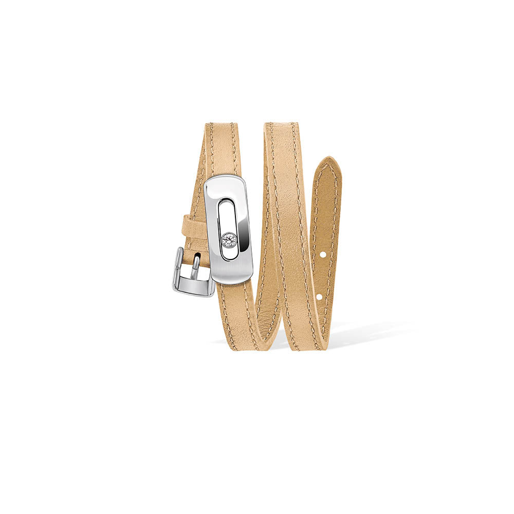 Messika My Move White Gold Motif Bracelet