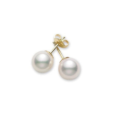 Mikimoto 9mm A Pearl Stud Earrings - Mikimoto product
