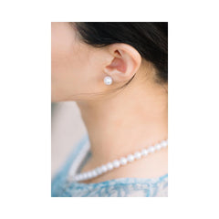 Mikimoto 8mm AAA Pearl Stud Earrings