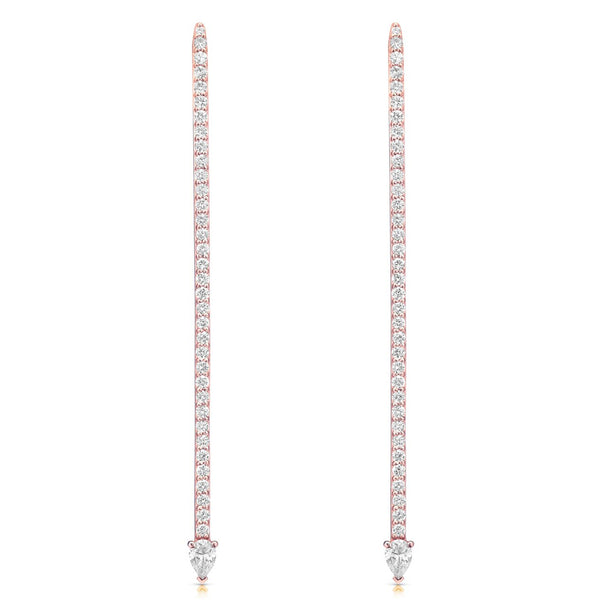 Carbon & Hyde Millo Diamond Drop Earrings