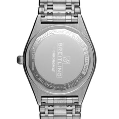 Breitling Chronomat 32 in Steel With Mint Green Diamond Dial