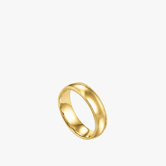 Low Dome Milgrain 6mm Comfort Fit Wedding Band