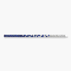 Private Label Blue Sapphire and Diamond Mosaica Bracelet