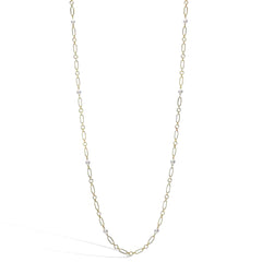 Mikimoto 6.5mm A+ Akoya Pearl Station Necklace 32.5"- Yellow Gold
