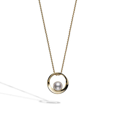Mikimoto Akyoa Pearl Circle Necklace - Mikimoto product