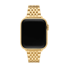 Michele 18mm Gold 7-Link Bracelet