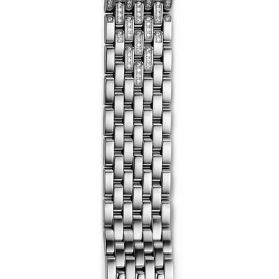 Michele 18mm Deco Taper Stainless Steel Diamond 7 Link Bracelet - Michele product
