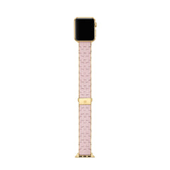 Michele 5-Link Silicone Apple Watch Bracelet - Peony