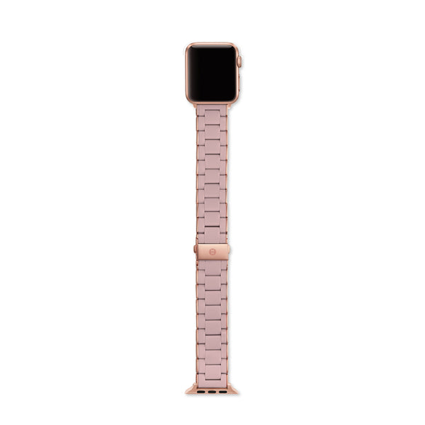 Michele Silicone 3 Link Apple Bracelet - Pink