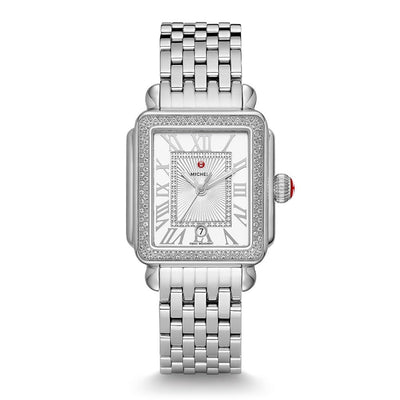 Michele Deco Madison Stainless Steel Diamond Watch - Michele product