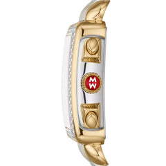 Michele Deco Day Two-Tone Chronograph Diamond Watch