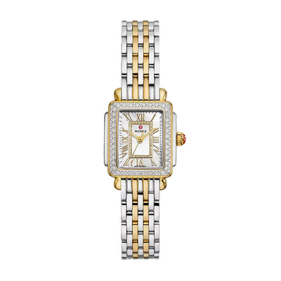 Michele Watch Deco Madison Mini Diamond in Two Tone - Michele product