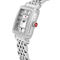Michele Deco Madison Mid Stainless Steel Diamond Watch