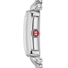 Michele Deco Madison Mid Stainless Steel Diamond Watch