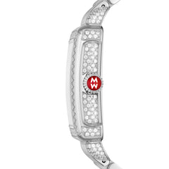 Michele Deco Madison Mid Peony Pave Diamond Center Watch