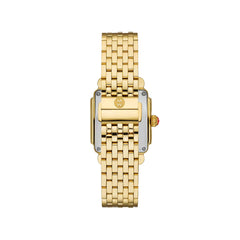 Michele Limited Edition Deco Madison Mid Black Dial Diamond Watch