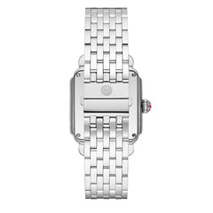 Michele Deco Madison Stainless Steel Diamond Dial Watch
