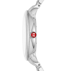 Michele Serein Mid Steel Diamond Dial Watch – 36mm