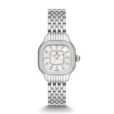 Michele Meggie Stainless Steel Diamond Watch - Michele product