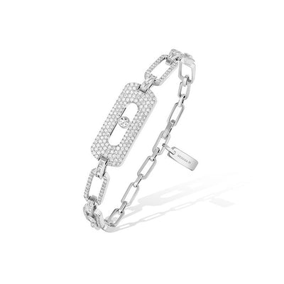 Messika My Move Pave Diamond Link Bracelet - Messika product