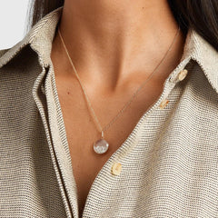 Moritz Glik Core 15 Yellow and White Diamond Shaker Necklace