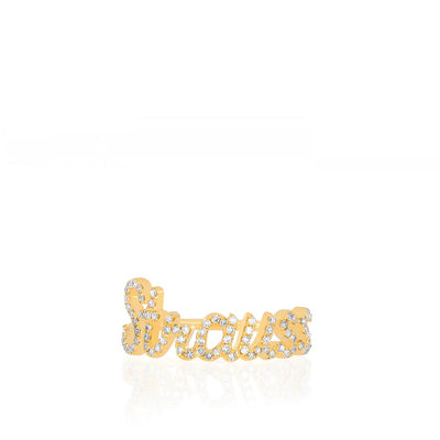 EF Collection Script Name Ring - EF Collection product