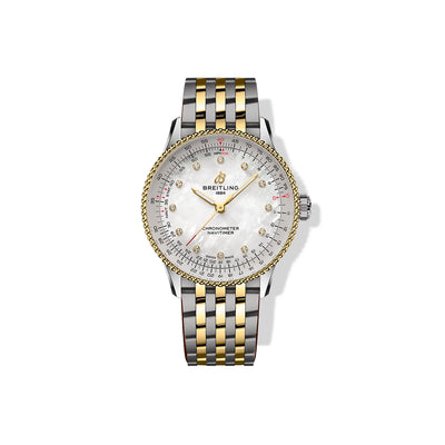Breitling Navitimer 36 in Steel and Yellow Gold - Breitling product